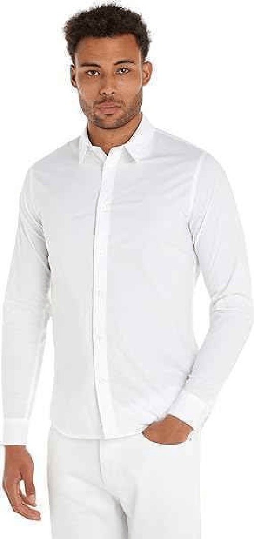 CALVIN KLEIN JEANS CAMICIA CAMICIE UOMO CALVIN KLEIN JEANS J30J324614 COTONE YAF ORIGINALE PE 2024 Taglia S,Colore Bianco