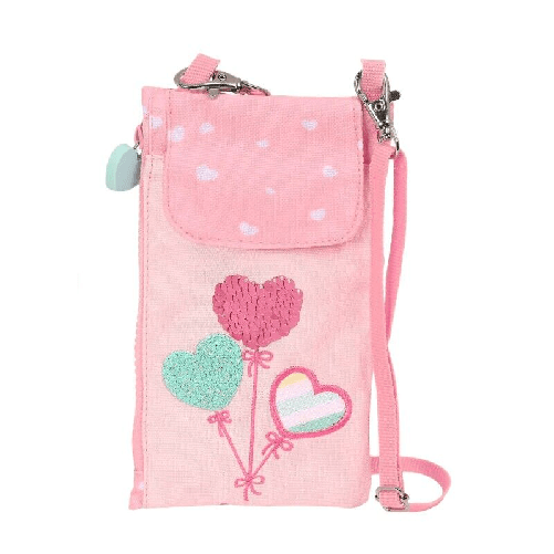 BlackFit8 Portamonete BlackFit8 Globitos Custodia per Cellulare Rosa