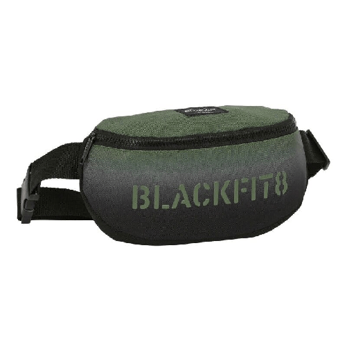 BlackFit8 Marsupio BlackFit8 Gradient Nero Verde militare 23 x 14 x 9 cm