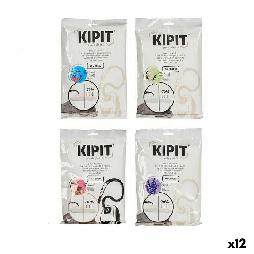 Kipit Sacchetti sottovuoto Kipit 54209 Trasparente Plastica 60 x 80 cm (12 Unità)
