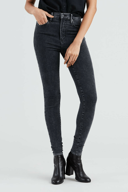 PANTALONE JEANS DONNA LEVI'S ORIGINALE 22791 0084 SKINNY COTONE P/E 2019 NUOVO 30 0084 NERO PANTALONE JEANS DONNA LEVI'S ORIGINALE 22791 0084 SKINNY C