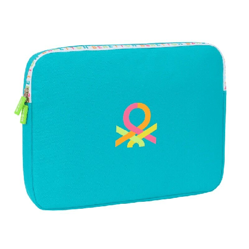 Benetton Custodia per Portatile Benetton Summer Azzurro 15,6'' 39,5 x 27,5 x 3,5 cm