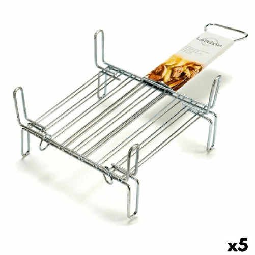 La Dehesa Grill Doppia 25 x 25 cm Acciaio zincato (5 Unità)
