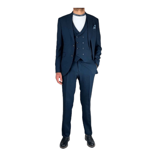 PIERO GIACHI COMPLETO ABITO CERIMONIA UOMO PIERO GIACHI 284 502 79 BLU ORIGINALE PE 2024 Colore Blu,Taglia IT 56