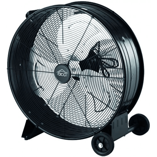 BricoShop24 Ventilatore Industriale da Terra 240 W Struttura in Acciaio