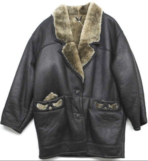 SKINNED GIUBBINO CAPPOTTO GIACCA DONNA SKINNED 23510 487 PELLE LANA ORIGINALE AI NEW Colore Nero,Taglia IT 44