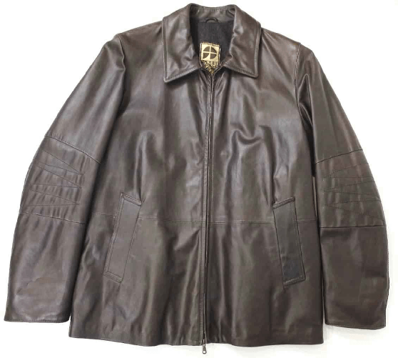 ESSEBI GIUBBOTTO GIUBBINO GIACCA UOMO ESSEBI 661307 51947 PELLE MORO ORIGINALE AI NEW Colore Marrone,Taglia IT 46