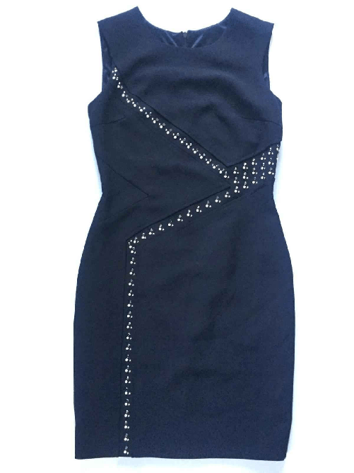 CARLA RUIZ ABITO TUBINO VESTITO VESTITI DONNA CARLA RUIZ 93010 NERO ORIGINALE PE NEW Colore Nero,Taglia IT 38