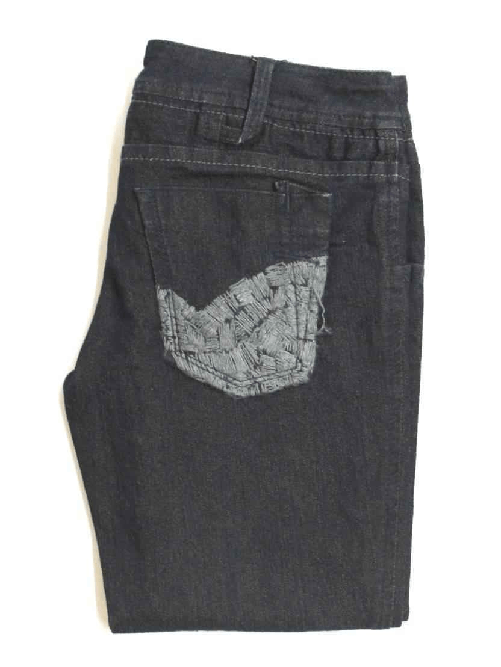 GAS PANTALONE JEANS DONNA GAS FUERTE W 37306 355195030108 W756 COTONE ORIGINALE NEW Colore Nero,Taglia US 27