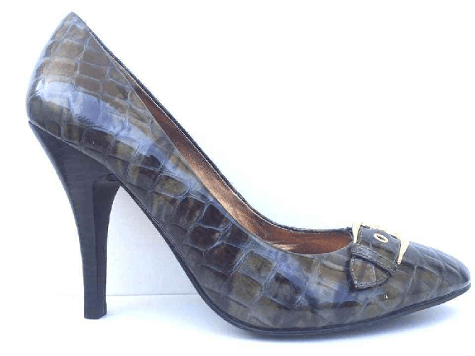 GUESS SCARPE DECOLTE DONNA GUESS BY MARCIANO FLFALIPAL08 PELLE ORIGINALE PE NEW Colore Grigio,Taglia 39