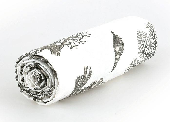 Telo Arredo Copritutto Cotone Arredatutto Copriletto Multiuso Corallo Marino OB