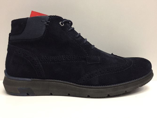 ZEN SCARPE CASUAL UOMO ZEN AGE 376950 BLU PELLE SHOES LEATHER COLL AI ORIGINALE Colore Blu,Taglia 42