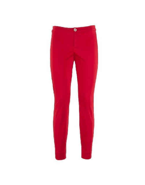 NERO GIARDINI PANTALONE PANTALONI DONNA NERO GIARDINI P960510D CHINO ORIGINALE PE 2019 NEW Colore Rosso,Taglia 44