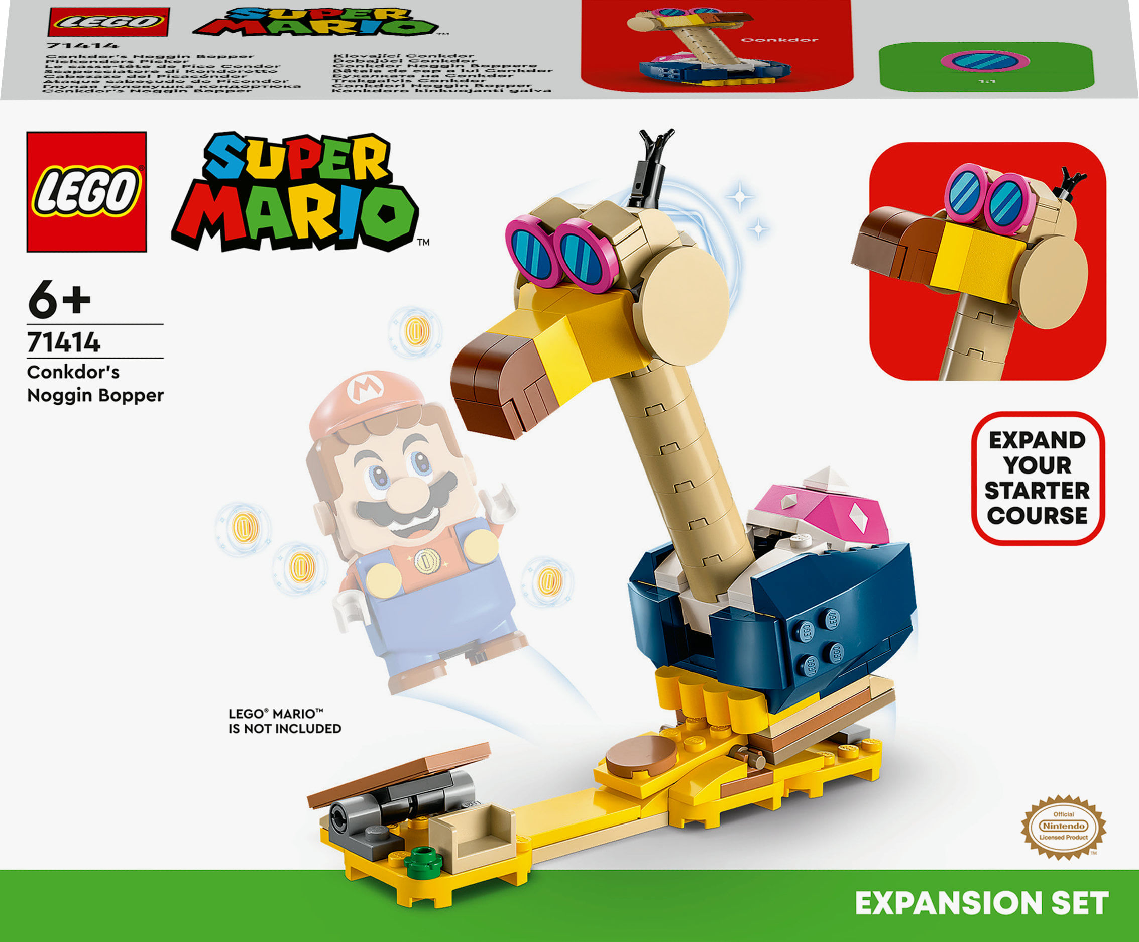 Lego giochi per bambini, costruzioni per bambini, giochi creativi, mattoncini lego, costruzioni lego LEGO Super Mario Pack di espansione Scapocciatore