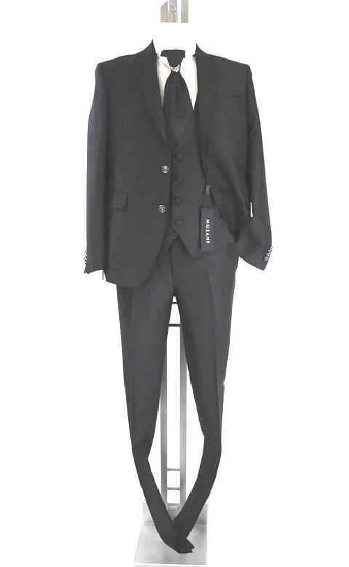 MUSANI COUTURE ABITO COMPLETO CERIMONIA SPOSO UOMO MUSANI 9U031465C U02 ORIGINAL PE 2019 NEW Colore Nero,Taglia IT 50