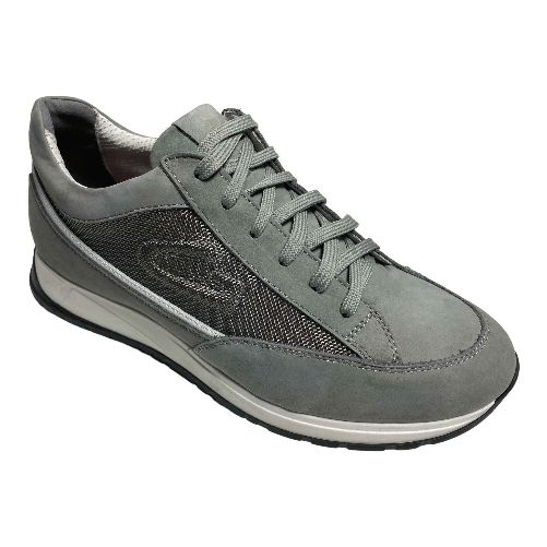 SCARPE SNEAKERS UOMO GUARDIANI ORACLE 0067 AGM006705 PELLE GRIGIO ORIGINALE PE 41 Grigio