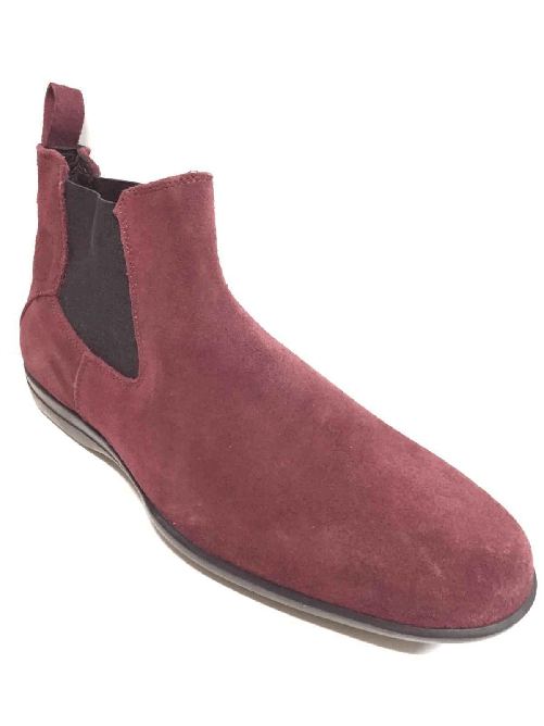 GINO MORETTI SCARPE STIVALETTO POLACCO UOMO GINO MORETTI AMALFI 1IT5134 PELLE ORIGINALE AI Colore Rosso,Taglia 40