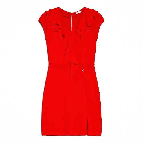 NERO GIARDINI ABITO VESTITO TUBINO DONNA NERO GIARDINI E065560D 600 ORIGINALE PE 2020 NEW Colore Rosso,Taglia IT 40