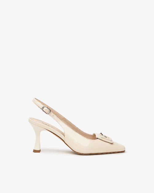 NERO GIARDINI SCARPE DECOLTE DONNA NERO GIARDINI E409360DE PELLE 711 BEIGE ORIGINALE PE 2024 Colore Beige,Taglia 37
