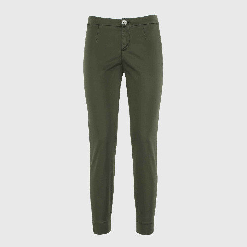 NERO GIARDINI PANTALONE PANTALONI DONNA NERO GIARDINI P960510D 510 ORIGINALE PE 2019 NEW Colore Verde,Taglia 46
