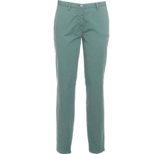 NERO GIARDINI PANTALONE PANTALONI DONNA NERO GIARDINI P764720D 504 ORIGINALE PE NEW Colore Verde,Taglia 31