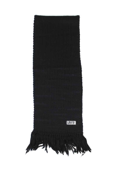 LEVI'S SCIARPA SCIARPE UOMO LEVIS LEVI S 5807 1 LANA 59 ORIGINALE AI NEW Colore Nero,Taglia Unica