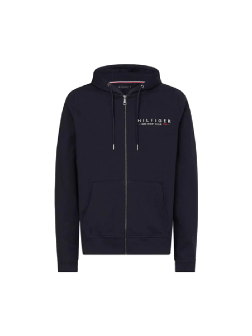 TOMMY HILFIGER MAGLIA FELPA UOMO TOMMY HILFIGER MW0MW29326 COTONE DW5 BLU ORIGINALE AI 2024 Colore Blu,Taglia S