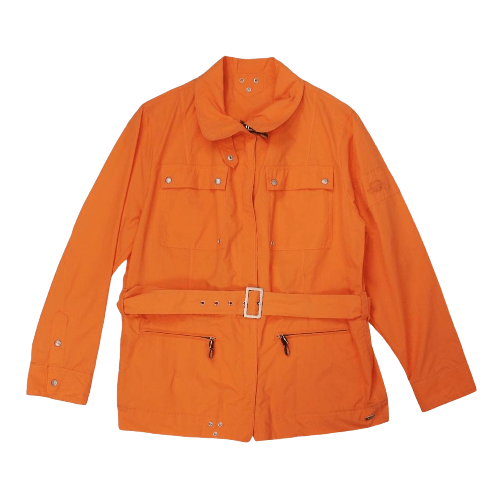 ELENA MIRO' GIUBBINO TRENCH GIACCA DONNA ELENA MIRO' F812T05832 DH SPORTING 17 ARANCIO PE Colore Arancio,Taglia IT 52