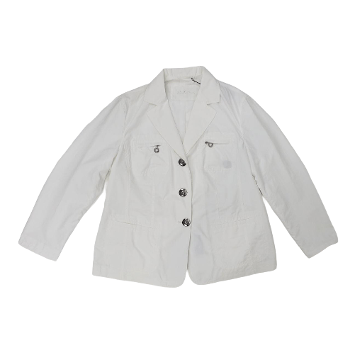 ELENA MIRO' GIUABBINO GIACCA CASUAL DONNA ELENA MIRO DM EM R131F01557 01 BIANCO ESTIVO PE Colore Bianco,Taglia IT 50