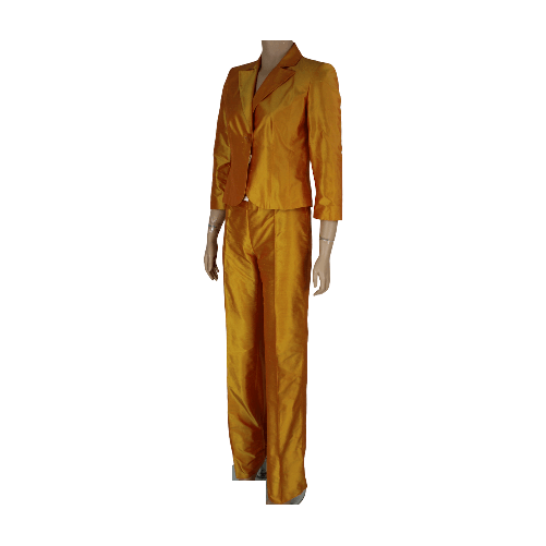 MY TIME BY DIANA GALLESI TAILLEUR VESTITO CERIMONIA DONNA MY TIME BY DIANA GALLESI Q855A02976 ARANCIO PE Colore Arancio,Taglia IT 42