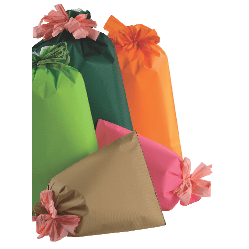 senza marca BUSTE REGALO IN PPL A SACCO 20x35 MILLERIGHE (100PZ)