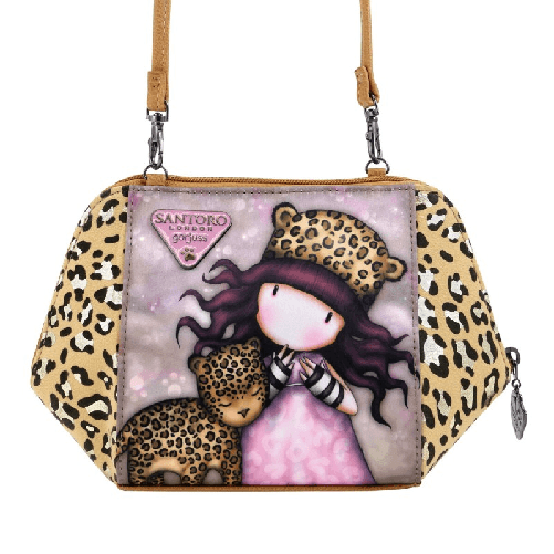 Gorjuss Borsa a Tracolla Gorjuss Leopardo (26 x 15,5 x 9,5 cm)