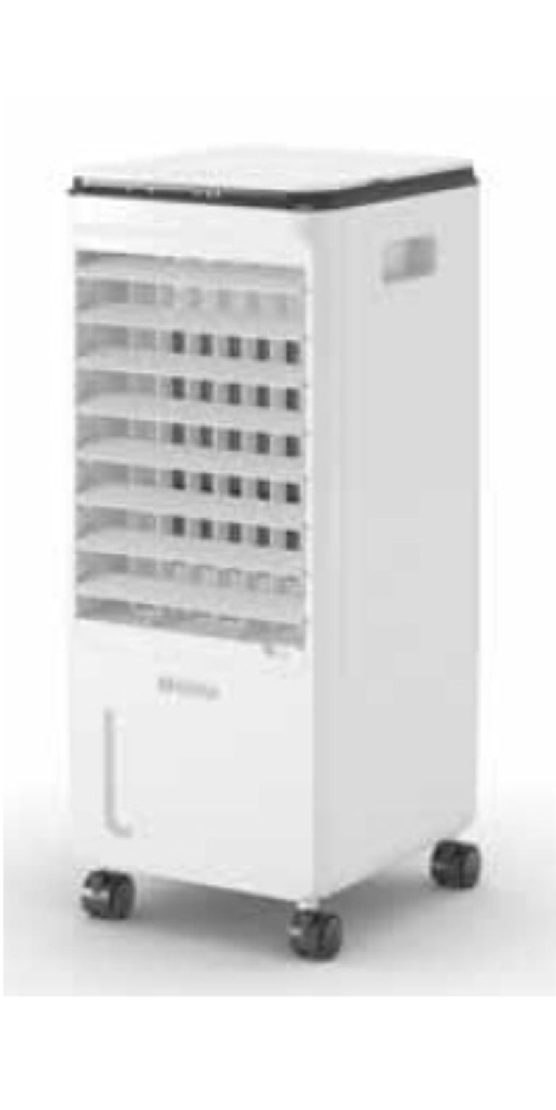Splendid raffrescatore peler 7t raffrescatore, fan/cooler, telecomando, touchscreen, 7l