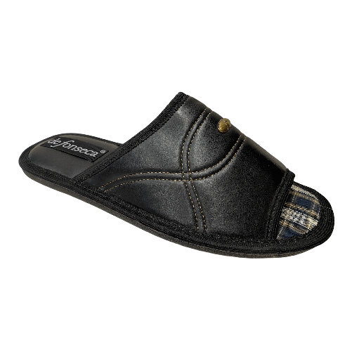 DEFONSECA SCARPE CIABATTE CIABATTA UOMO DE FONSECA DE BIAGIO ECO PELLE NERO ORIGINALE PE Colore Nero,Taglia 44