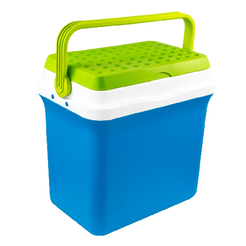 TrAdE Shop Traesio Frigo Passivo Fiesta Frigorifero Da 30 Lt Mare Termico Portatile Con Manico 023457 -