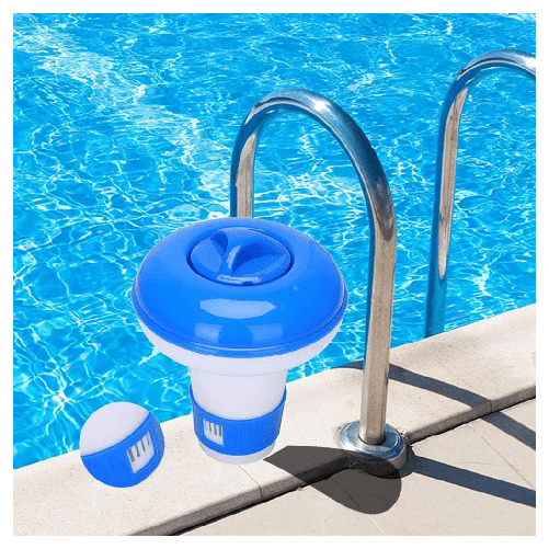 TrAdE Shop Traesio Distributore Galleggiante Di Cloro Pulitore Per Piscina Vasche Idromassaggio 017051 -