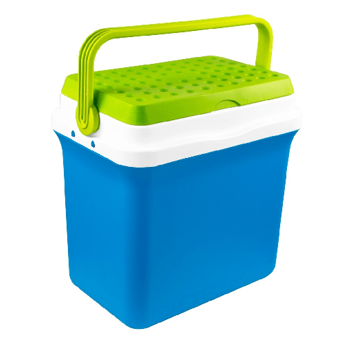 TrAdE Shop Traesio Frigo Passivo Fiesta Frigorifero Da 25 Lt Mare Termico Portatile Con Manico 023456 -