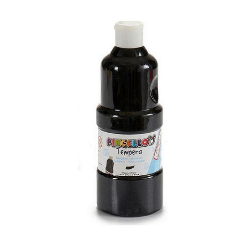 Pincello Tempere Pincello Nero 400 ml (6 Unità)
