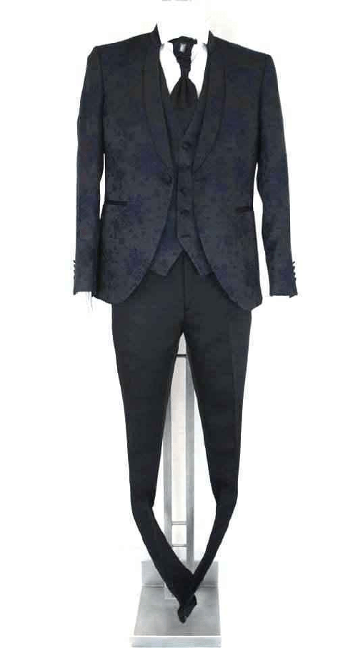 ROVERAIA CERIMONIA by VIA PIANA ABITO VESTITO UOMO CERIMONIA ROVERAIA BY VIA PIANA 3604 1141 78 BLU PE NUOVO Colore Blu,Taglia IT 50