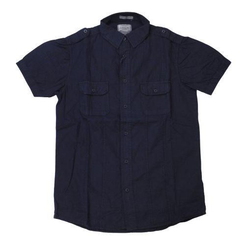CATBALOU CAMICIA CASUAL UOMO CATBALOU HANKS NOTTE BLU COTONE ESTIVA MANICHE CORTE PE Colore Blu,Taglia S