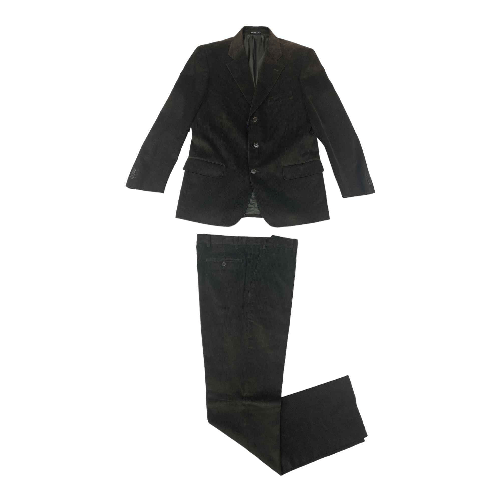 CAPITAL COMPLETO ABITO GIACCA PANTALONE UOMO CAPITAL 4420Q ACW154 COTONE VERDE ORIGINALE Colore Verde,Taglia IT 50
