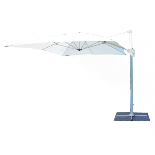 BS COM Ombrellone da Giardino decentrato 3x4 in alluminio,poliestere - IVAN