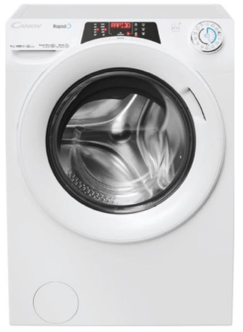Candy rapidó ro 496dwm7/1-s lavatrice caricamento frontale 9 kg 1400 giri/min a bianco