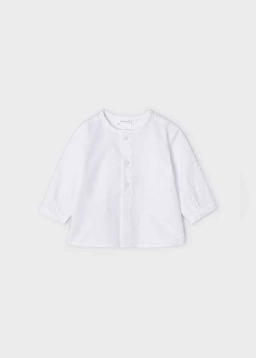 MAYORAL CAMICIA CAMICIE NEONATO MAYORAL 1183 01183 COTONE 36 BIANCO ORIGINALE PE 2022 Colore Bianco,Taglia 18 mesi