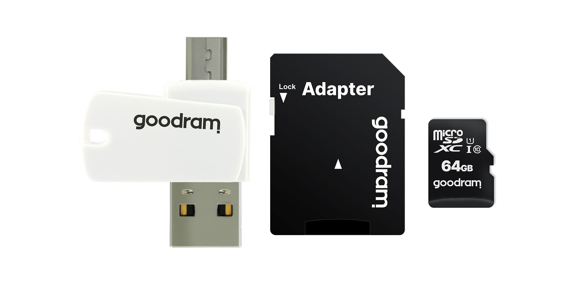 Goodram M1A4 All in One 64 GB MicroSDXC UHS-I Classe 10