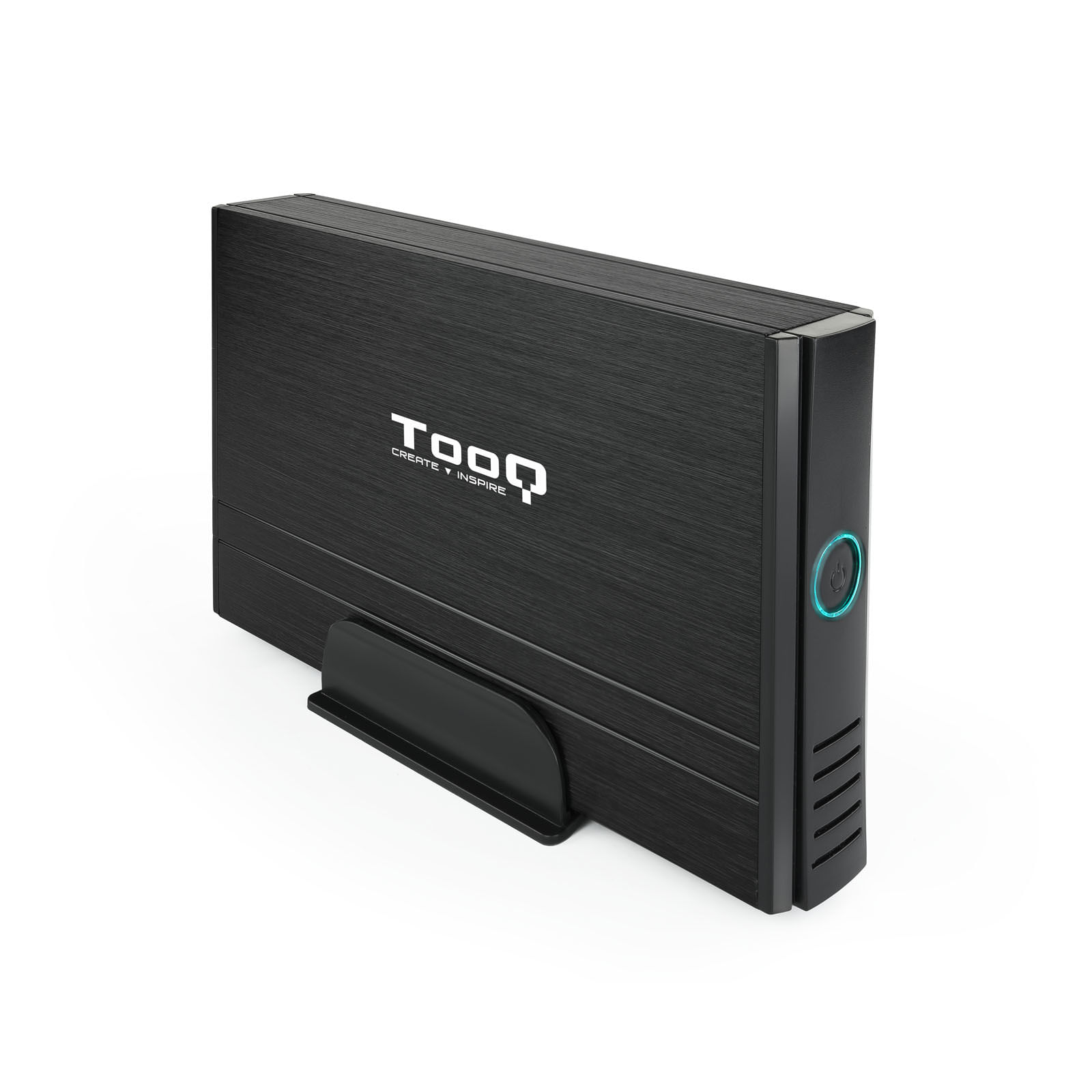 TooQ TQE-3520B contenitore di unità di archiviazione Custodia per Disco Rigido (HDD) Nero 3.5"