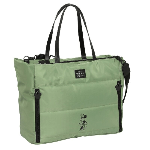 Minnie Mouse Valigetta per Portatile Minnie Mouse Mint shadow 54 x 31 x 17 cm Verde militare