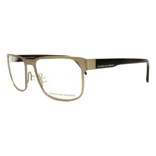 Porsche Montatura per Occhiali Uomo Porsche P8291 Dorato Ø 55 mm