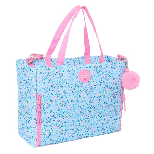 Vicky Martín Berrocal Valigetta per Portatile Vicky Martín Berrocal Paraíso Azzurro Rosa chiaro 40 x 31 x 17 cm