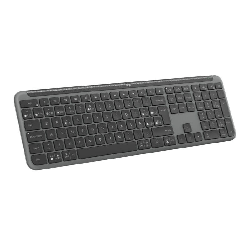 Logitech Tastiera Wireless Logitech 920-012455 Grafite QWERTY